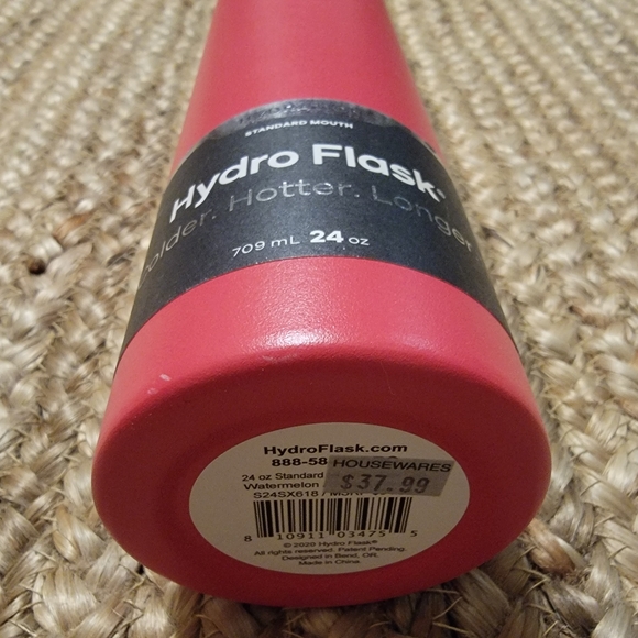 ***SOLD***Hydro Flask 24 oz Wide Mouth Stainless Steel Sports Water Bottle - Picture 2 of 5